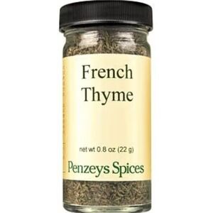 Thyme French By Penzeys Spices .8 oz 1/2 cup jar (Pack of 1)